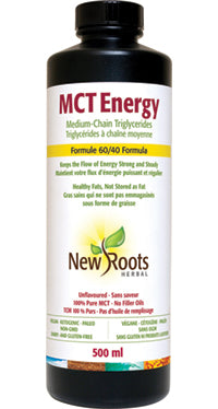 New Roots MCT Energy 60/40 Formula 500ml