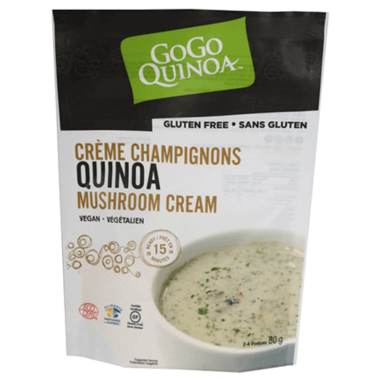 GoGo Quinoa Organic Soup Mixes - Quinoa Mushroom Cream 80g