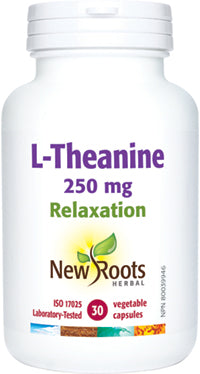 New Roots - L-Theanine for Relaxation 30 Vegecaps
