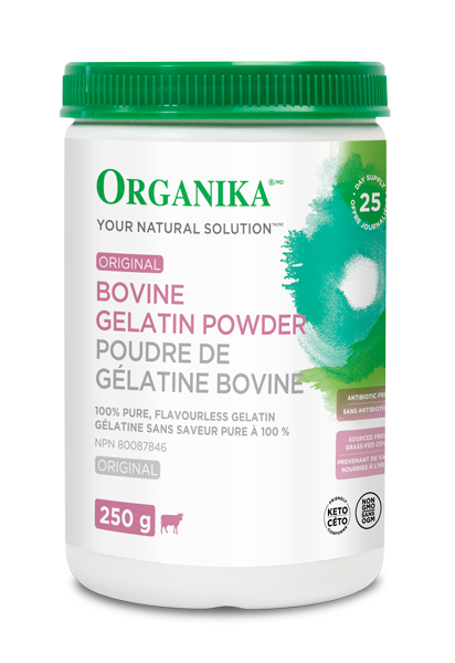 Organika Bovine Gelatin Powder 250gbovine