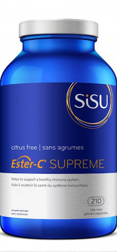 SISU Ester-C Supreme - Citrus Free 210 Vegecaps