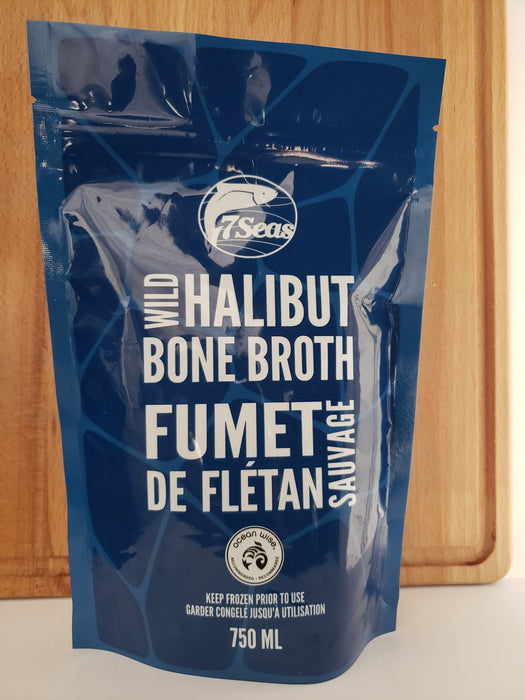 Wild Halibut Bone Broth 750ml