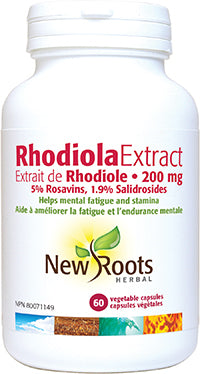 NewRoots - Rhodiola Extract 200mg 60 Vegecaps