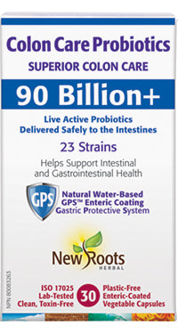 New Roots Colon Care Probiotics (90Billion) 30 Vegecaps