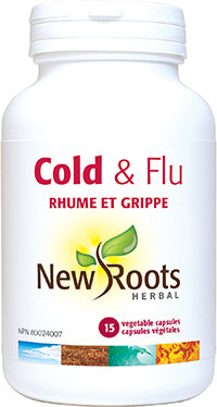 New Roots - Cold & Flu 15 Vegecaps
