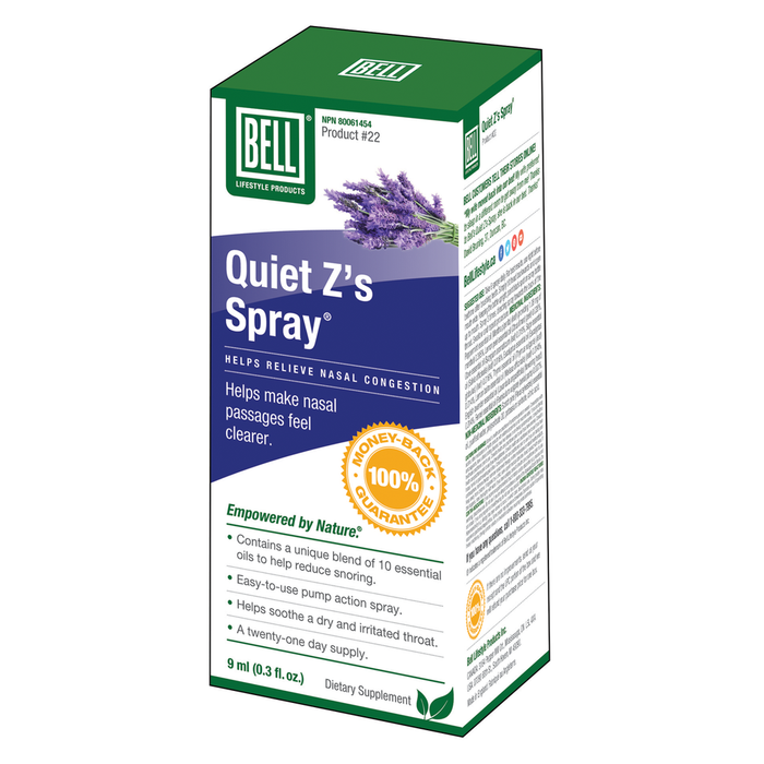 Bell - Quiet Z's Spray 9ml