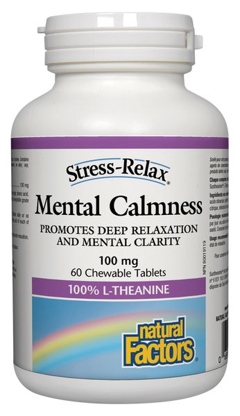NAtural Factors - Stress-Relax Mental Calmness 60 Capsules