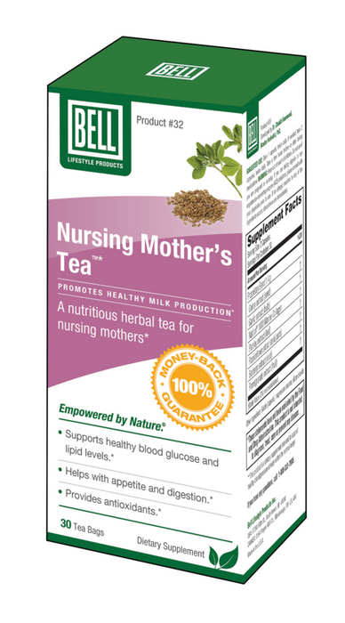 #32 Nursing Mothers Bell Lifesyle Teas 30 Tea Bags
