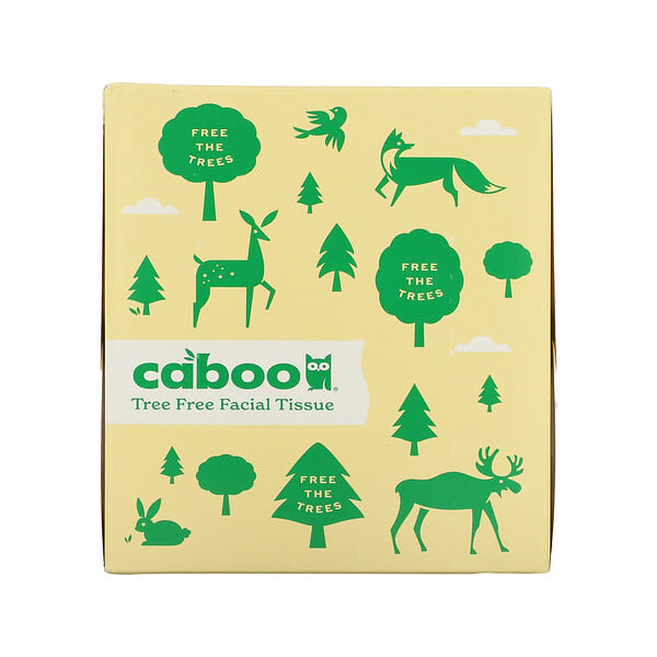 Caboo Bamboo 3 -Ply Facial Tissue 60 - 3plytissues