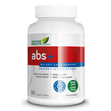 Genuine Health Abs+ Weight Loss Support 90 Softgels
