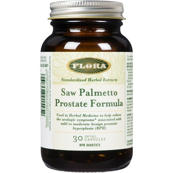 Flora Saw Palmetto Prostate Formula 30 Capsules