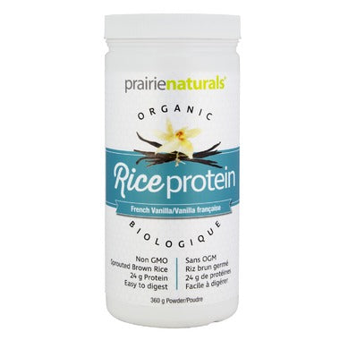 Prairie Naturals Organic Rice Protein (French Vanilla) 360g