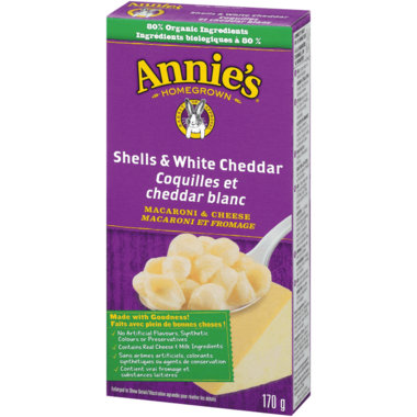 Annie's Mac and Cheese - Shells and White Cheddar 170g