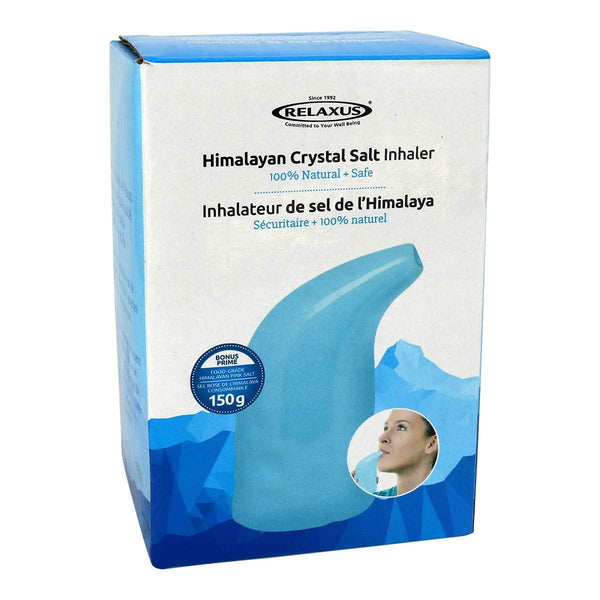 Relaxus Himalayan Crystal Salt Inhaler - 100% Natural & Safe. 1each