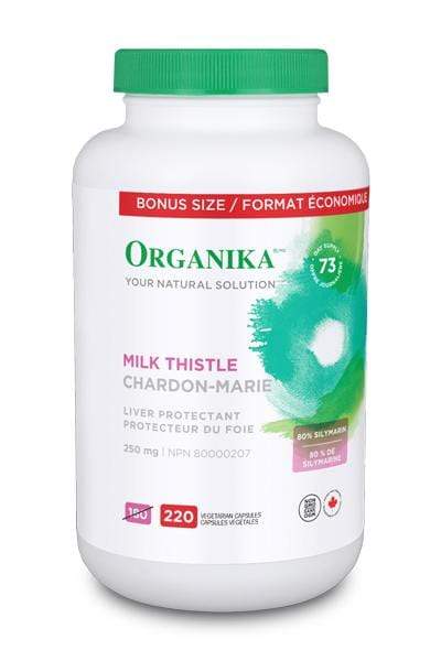 Organika Milk Thistle Liver Protectant 220 Vegecaps