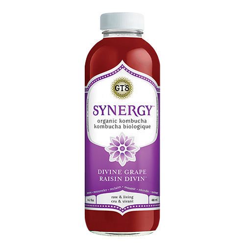 GT's Synergy Organic Kambucha (Grape) - 480ml