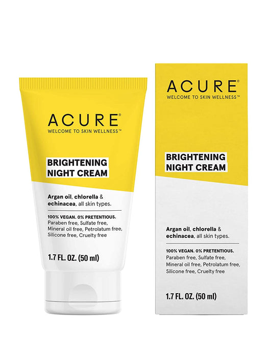 Acure Brightening Night Cream 1.7fl.oz.