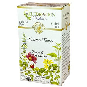 Passion Flower Celebration Herbal Teas - Organic 24 Tea Bags