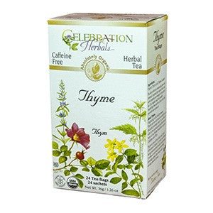 Thyme Celebration Herbal Teas - Organic 24 Tea Bags