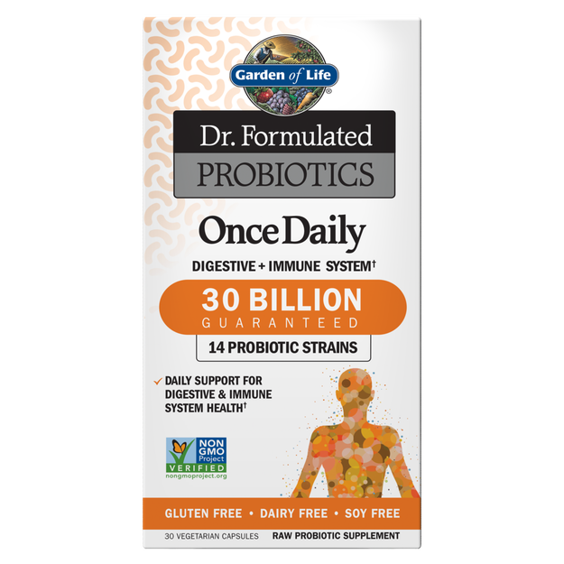 Garden of Life Dr. Formulated Once Daily 30 Billion 30 VCAPS