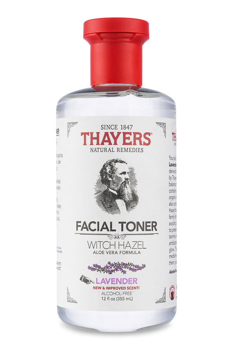 Thayers Natural Facial Toner Witch Hazel with Aloe Vera Formula (Lavender) 355ml