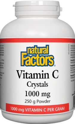 Natural Factors - Vitamin C Crystals 1000mg 250g
