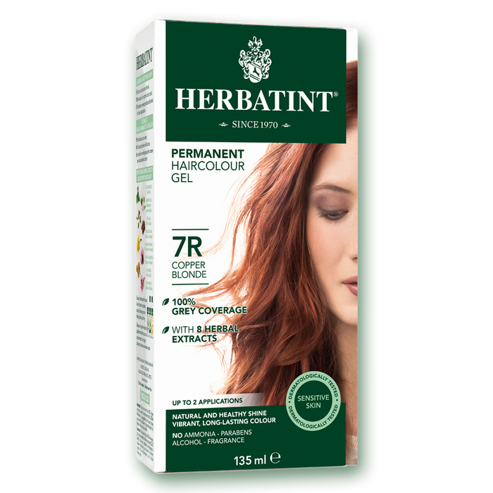 Herbatint Permanent Hair Colour (7R - Copper Blonde) 135ml