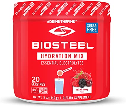 BioSteel Hydration Mix Powder Mixed Berry - Sugar Free 140g