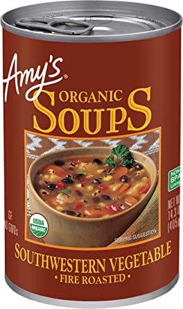 Amy's Organic Soups - Fire Roasted Southwestern Vegetable 398ml