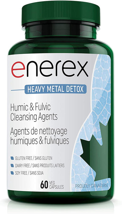 Enerex Heavy Metal Detox Humic & Fulvic Cleansing Agents 60vegicaps