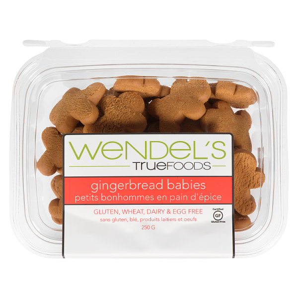 Wendel's Gingerbread Babies Cookies, Gluten Free 250g