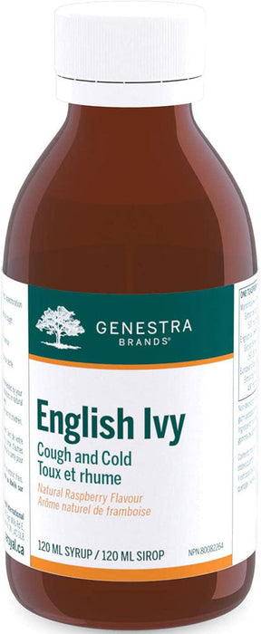 Genestra English Ivy Cough & Cold Syrup Raspberry Flavour 120ml
