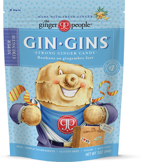 Gin Gin's Hard Ginger Candy - Super Strength 31g