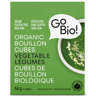 Go Bio! Organic Boullion Cubes - Vegetable 66g