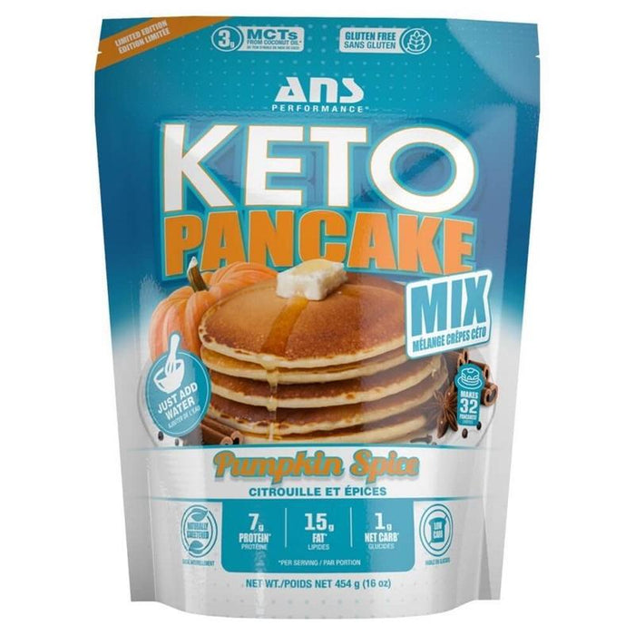 Ans Keto Pancake Mix Pumpkin Spice 454g