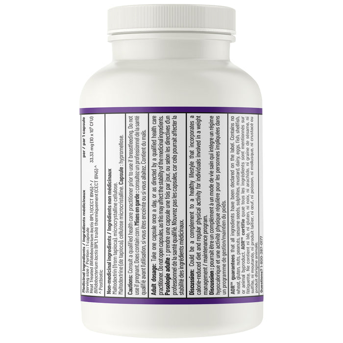 AOR Postbiotic Boost -  Supports Healthy Weight Management. 60caps