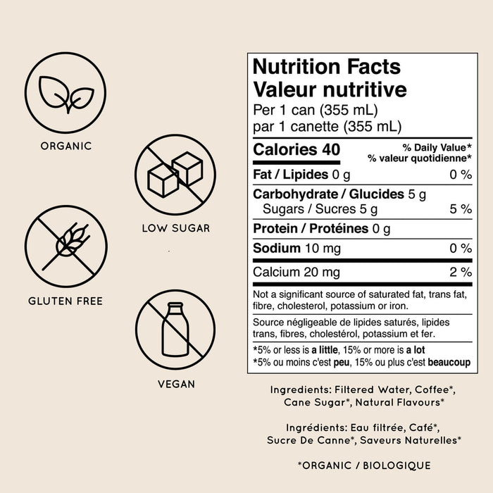 Station Cold Brew Coffee, Mocha  355ml