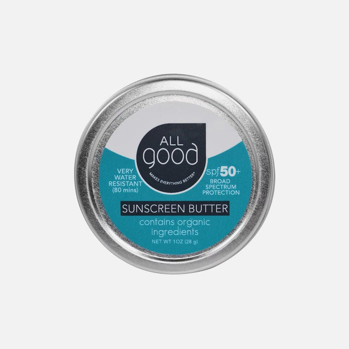 All Good Zinc Sunscreen Butter Travel Size Reef Friendly SPF50 28g