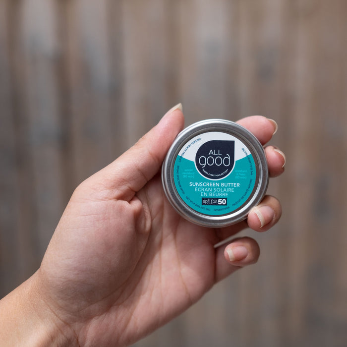 All Good Zinc Sunscreen Butter Travel Size Reef Friendly SPF50 28g