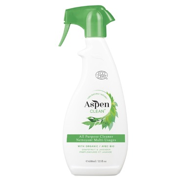 AspenClean All Purpose Cleaner Spray - Organic Grapefruit & Lavender scent 650ml