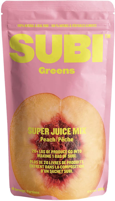 Subi Greens Peach Super Juice Mix 280g