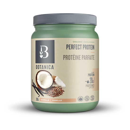 Botanica Perfect Protein Energy Booster Vanilla Flavour - Cordyceps, Panax Ginseng, B Complex 574g