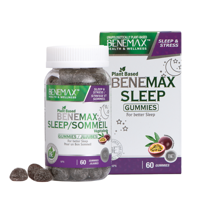 Benemax Plant Based Sleep Gummies 60 Gummies
