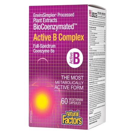 Natural Factors - BioCoenzymated Methlyfolate Folate+B12 60sublingual