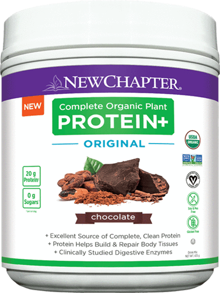 New Chapter Complete Organic Protein+ (Chocolate) 435g