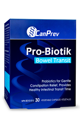 Canprev Pro-Biotic Bowel Transit Healthy Intestinal Transit Time  30vegicaps
