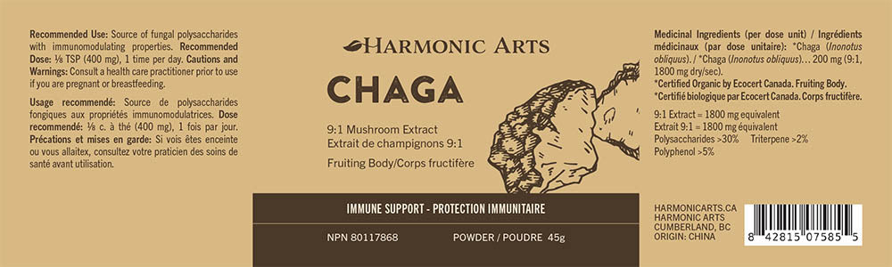Chaga Concentrated Mushroom Powder  100 g