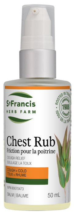 St. Francis Chest Rub (Cough & Cold) 50ml