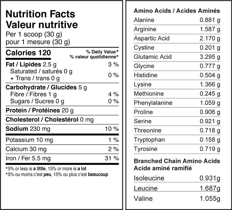 Purica Power Vegan Protein Isolate Natural with Lion's Mane 630g