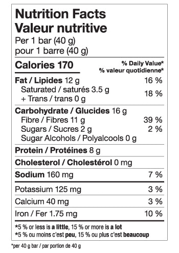 Love Good Fats Dark Chocolate & Almond Chewy Nutty Bars Case - Keto, Gluten Free, Plant Based. 12 Bars